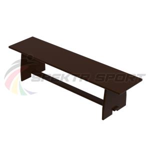 Купить Скамья гимнастическая (лам. фанера 15мм) 1000х240х245мм в Ипатове 