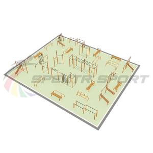 Купить Парковая площадка для Воркаут и WRK 6_76mm в Ипатове 
