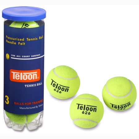 Купить Мяч для большого тенниса Teloon 626Т Р3  (3 шт) в Ипатове 