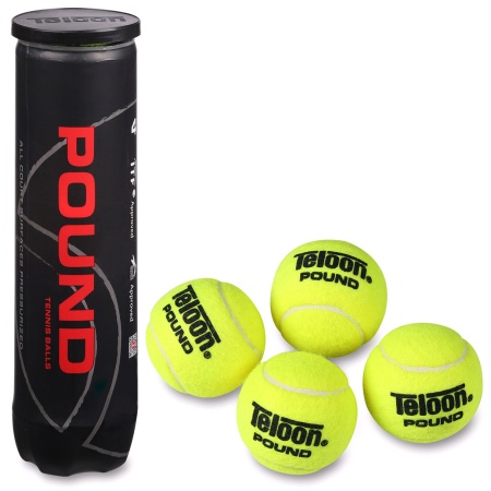 Купить Мяч для большого тенниса Teloon 828Т Р4  (4 шт) в Ипатове 