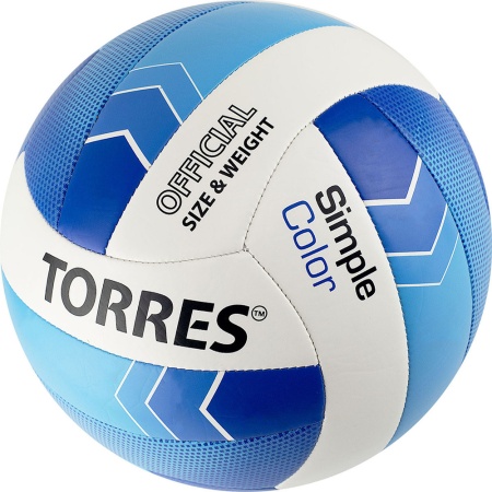 Купить Мяч волейбольный Torres Simple Color любительский р.5 в Ипатове 